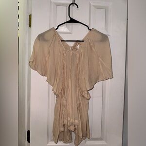 Free People Blouse - Cream